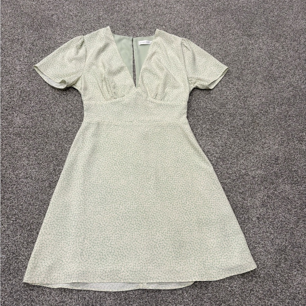 Altar'd State Light Green Midi Dress